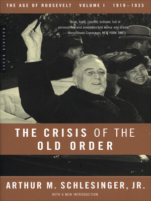 cover image of The Crisis of 1919–1933